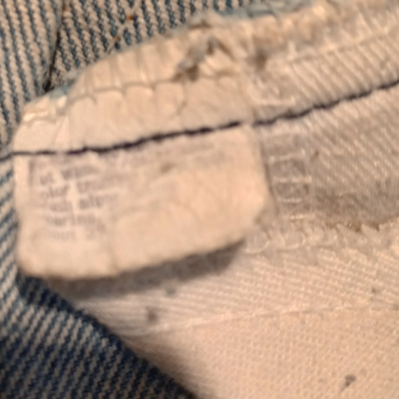 Vintage Levi’s  Orange Tab patchwork jeans. - Picture 9 of 15